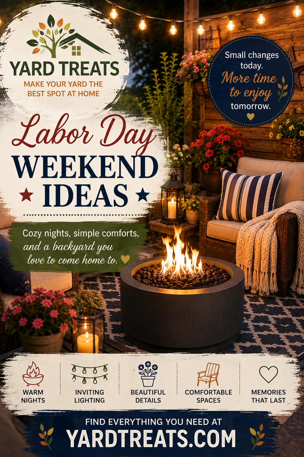 Labor Day Weekend Backyard Ideas: Make the Most of One More Long Weekend Outside