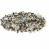 Fire Glass, 10 LBS / 4.5 KG High-Temperature Resistant Fireplace Rocks, 1/2-Inch / 12.7 mm Reflective Firepit Glass Rock