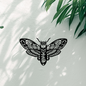 CIFbuy Vintage Moth iron Wall Art Gothic Cottagecore Wall Decor for Bedroom Living Room Garden (TikTok, temu pick-up service)