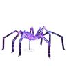3FT Halloween Decorations Light Up Spider, Outdoor Halloween Decor Lighted Iridescent Spider, Weather Proof Pre-lit Spider with 340 LED Lights