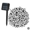 1Pc Solar String Lights LED Solar Power Fairy String Light 12M 8 Lighting Mode Cool Light Waterproof Starry String Lights Christmas Wedding Party Deco