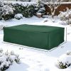 97" x 65" x 26" Heavy Duty Outdoor Sectional Sofa Cover, Waterproof Patio Furniture Cover