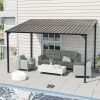 Outdoor Pergola, 12' x 8' Outdoor Pergola for Patio
