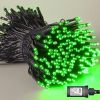 66ft 200 LED Green Halloween Lights Outdoor Waterproof, Green Wire Christmas String Lights Indoor