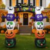 8.2 FT Cute Halloween Inflatables Pumpkin Archway Outdoor Decoration