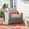 Fully Assembled Patio Chair with Cushions