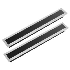 Outdoor Wall Lights, 2 Pack, 23.6 Inch Long Strip Modern Exterior Wall Sconce Light Fixtures, 2700K-6000K, IP65 Waterproof Anti-Rust