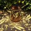 Present, Solar Lanterns Outdoor Waterproof, Garden Decor Gifts for Women Mom Grandma, Outdoor Hanging Lantern Solar Lights