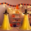 2 Packs Halloween Decorations Outdoor Spooky Ghosts with LED Lights & Remote Ghost Lights for Halloweens Party Decoration Indoor Front Yard Lawn Porch