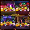 10 FT Halloween Inflatable Outdoor Decorations Pumpkin Ghost Combo