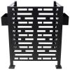 3*3FT Air Conditioner Fence for Outdoor Units Metal Privacy Fence,Metal Privacy Screen with Planter Boxes,Outdoor Trash Can Fence