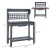 Wooden Garden Potting Bench Plant Work Station
Introduction