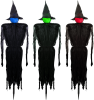 Halloween Decorations, 6 FT Set of 3 Light Up Halloween Witch with Stakes, Witch Decorations for Outdoor Garden Yard Lawn Haunted House Decor