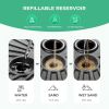 81.5lb Max Capacity Patio Umbrella Stand, Outdoor Umbrella Base Water Filled Stand, Heavy Duty Market Umbrella Holder for Patio, Deck
