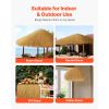 Artificial Thatch Grass Roof, 1.3 x 3.9 ft Tiki Bar Hut Thatch Roofing Roll, Waterproof & Fire-Resistant