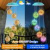 Solar Wind Chime, Color Changing Moroccan Ball Wind Chimes, LED Decorative Mobile, Gifts for Mom, Waterproof Outdoor Decorative Lights for Garden