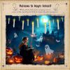 Homemory Floating Candle with Wand Remote, 12 Pcs Magical Candlesticks Witch Decors, Warm Yellow Flameless Taper Candles Battery Operated