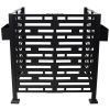 3.5*3.5FT Air Conditioner Fence for Outdoor Units Metal Privacy Fence,Metal Privacy Screen with Planter Boxes,Outdoor Trash Can Fence