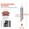 Wind Chimes for Outside, 60 in, Deep Tone Wind Chimes with 6 Tubes, Unique Large Memorial Wind Chimes for Anniversary