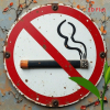 CIFbuy Vintage | 1PC Round Iron Metal No Smoking Sign 8x8 Inch 2D Flat Print Warning Plaque Multi-Use Wall Decor Art For Home Garden In TikTok, TikTok