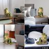 Miniature Frog Garden Statue Gifts Fall Halloween Decorations