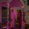 DAZZLE BRIGHT Halloween 300 LED String Lights, 100FT String Lights with 8 Lighting Modes, Halloween Decorations for Party Carnival Supplies