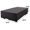 Rectangle Patio Furniture Cover 600D Waterproof Outdoor Dining Table and Chair Cover Anti-UV Outside Sectional Sofa Set Covers