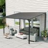 Outdoor Pergola, 12' x 8' Outdoor Pergola for Patio