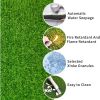 5FT*8FT Artificial Turf, Mat with Drainage Holes. Fake Grass with Rubber Backing, Ideal for Indoor/Outdoor Pet Areas, Garden, Lawn