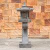 Tall Magnesium Oxide Outdoor Statue, Garden Landscape Decor