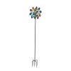 Decorative Windmill with 360°Rotation for Backyard and Garden, Colorful