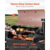 Wood Pellet Grill Smoker, 8 in 1 BBQ Grills for Outdoor Cooking, 575 Sq Inch Cook Area Electric Grill and Smoker, with LCD Screen Controller