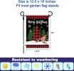Seasonal Garden Flags Set of 12 Double Sided 12 x 18 Inch, Small Yard Flags for Outside, Christmas Halloween Easter Valentine's Day Outdoor Decor