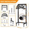 Freestanding Heavy Duty Garden Hose Holder for 150FT Hose