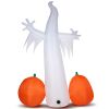 11.8 FT Halloween Inflatables Ghost Spider Pumpkin Outdoor Decorations