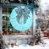 36 Inch Lighted Wreath Decoration with Dual Color LED, Christmas Wreath with Daily Timer, Remote for Indoor Outdoor