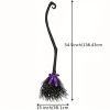 Halloween Witch Broom, Broom Props, Halloween Performance Role -playing Party, Halloween Clothing Decoration