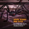 Halloween Outdoor Decorations Giant Spider, 5 Ft Large Spider for Yard Lawn Garden Patio Scary Halloween Outside Decor