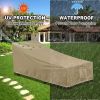 Outdoor Lines Outdoor Waterproof Patio Chaise Lounge Chair Cover