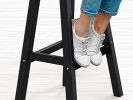 Set of 2 29" Outdoor Bar Stools, Weather Resistant All-Weather Patio Barstools for Kitchen Counter, Balcony & Backyard