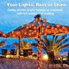 6 Pack Thanksgiving Decorations Enlarged Maples Leafed Garland, 60Ft 120LED Fall Decor for Home Fall Lights