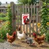 Chicken Gifts Vintage Chicken Today's Mood Tin Sign for Chicken Coop Farm Kitchen Garden Yard Decor