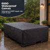 Rectangle Patio Furniture Cover 600D Waterproof Outdoor Dining Table and Chair Cover Anti-UV Outside Sectional Sofa Set Covers