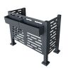 4ftx2ft Air Conditioner Fence for Outdoor Units,Metal Privacy Fence Cover, Perfect to Conceal Air Conditioning Units,3- Fence Panels