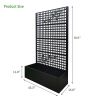 Metal Planter Box with Trellis 70.9in H x 43.3in W x 15.8in D - Outdoor Raised Garden Bed with Privacy Screen Lattice Panels for Patio Decoration for