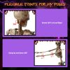 4PCS 16-INCH Mermaid Skeleton Halloween Decoration