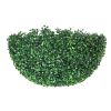 Artificial Topiaries Boxwood Trees, 20' Tall (2 Pieces), Ball-Shape Faux Topiaries Plant, All-year Green Feaux Plant Decorative Balls for Backyard