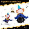 3.3 FT Halloween Inflatable Clown Broke Out from Window Outdoor Decorations