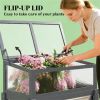 Mini greenhouse, elevated garden bed, elevated flowerpot box, planting box