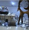 1Pc Solar String Lights LED Solar Power Fairy String Light 12M 8 Lighting Mode Cool Light Waterproof Starry String Lights Christmas Wedding Party Deco